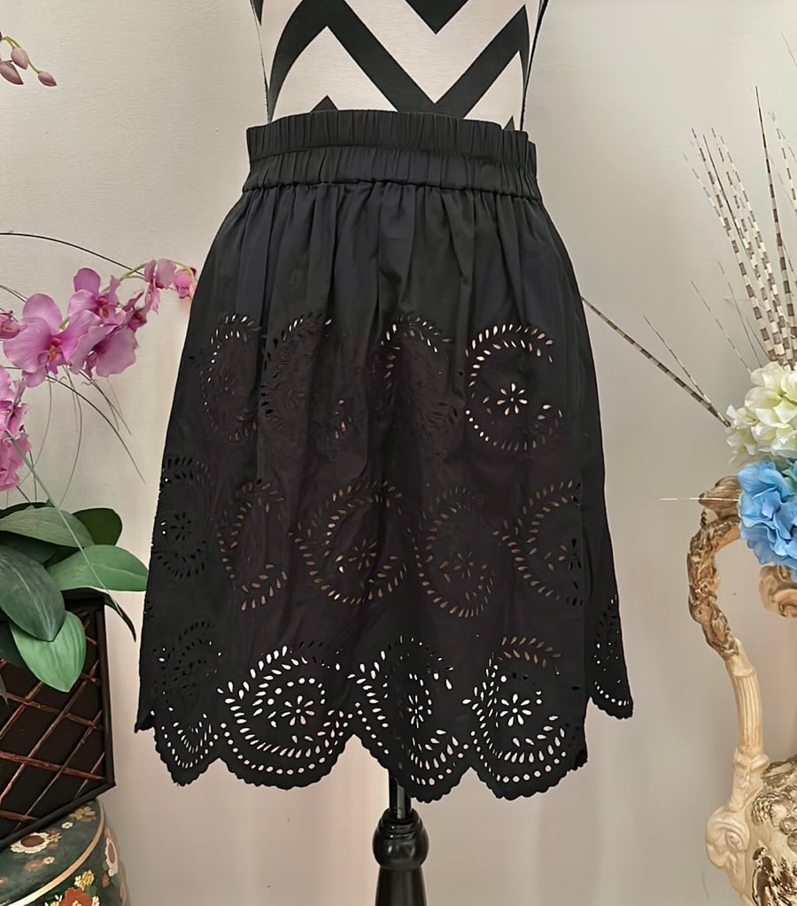Marc By Marc Jacobs Cut out Black Skirt