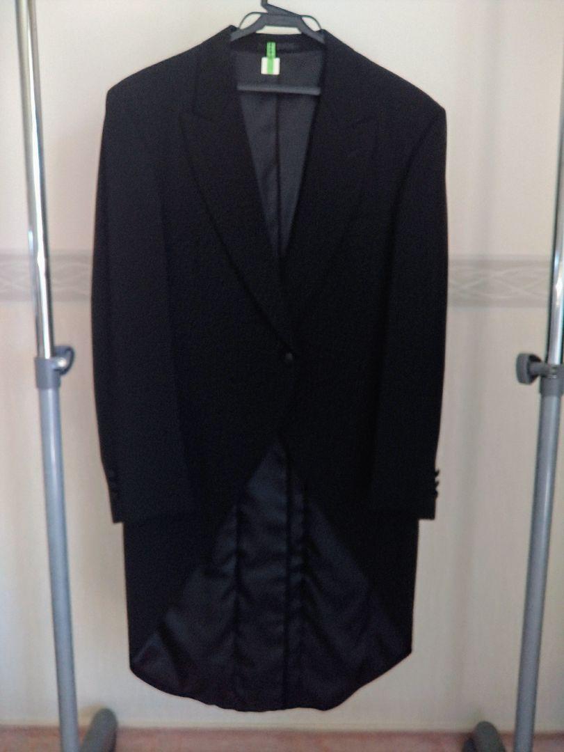 C.D.K. SUPER TEX Tailcoat 3-Piece Set Black A7