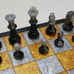 Resin Chess set Includes Board