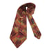 SANTOSTEFANO Multicolor Art Printed Silk Tie Made In Italy 59 / 3 .3/4 EX COND