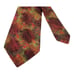 SANTOSTEFANO Multicolor Art Printed Silk Tie Made In Italy 59 / 3 .3/4 EX COND