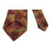 SANTOSTEFANO Multicolor Art Printed Silk Tie Made In Italy 59 / 3 .3/4 EX COND
