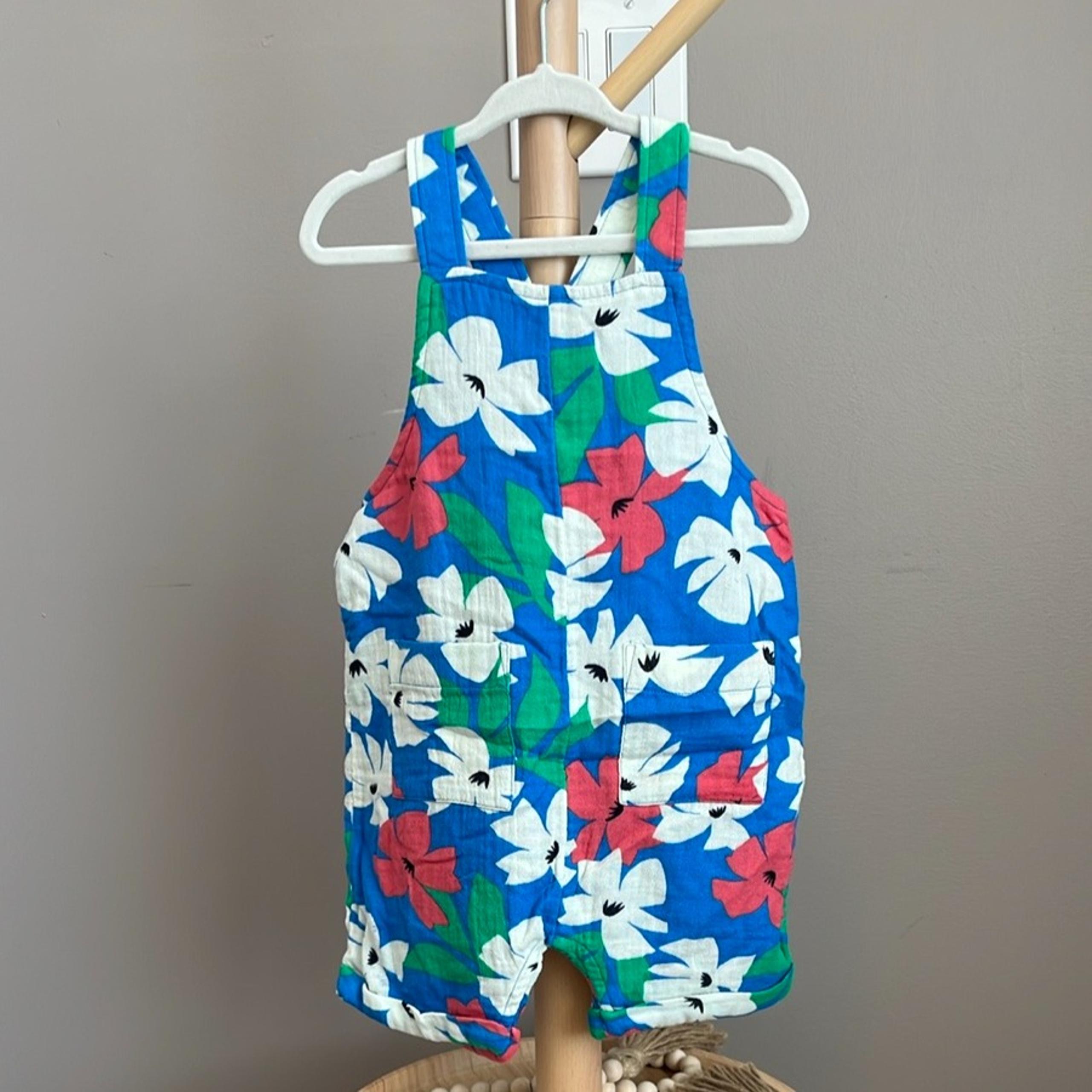 Hannah Andersson Toddler Girl Floral Romper 18-24M