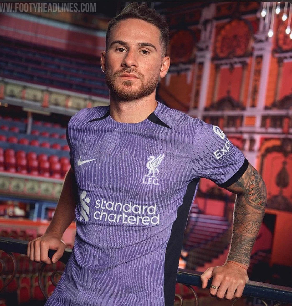 New Nike 23/24 Liverpool Stadium Third Soccer Jersey Men's Size M DX9822-568