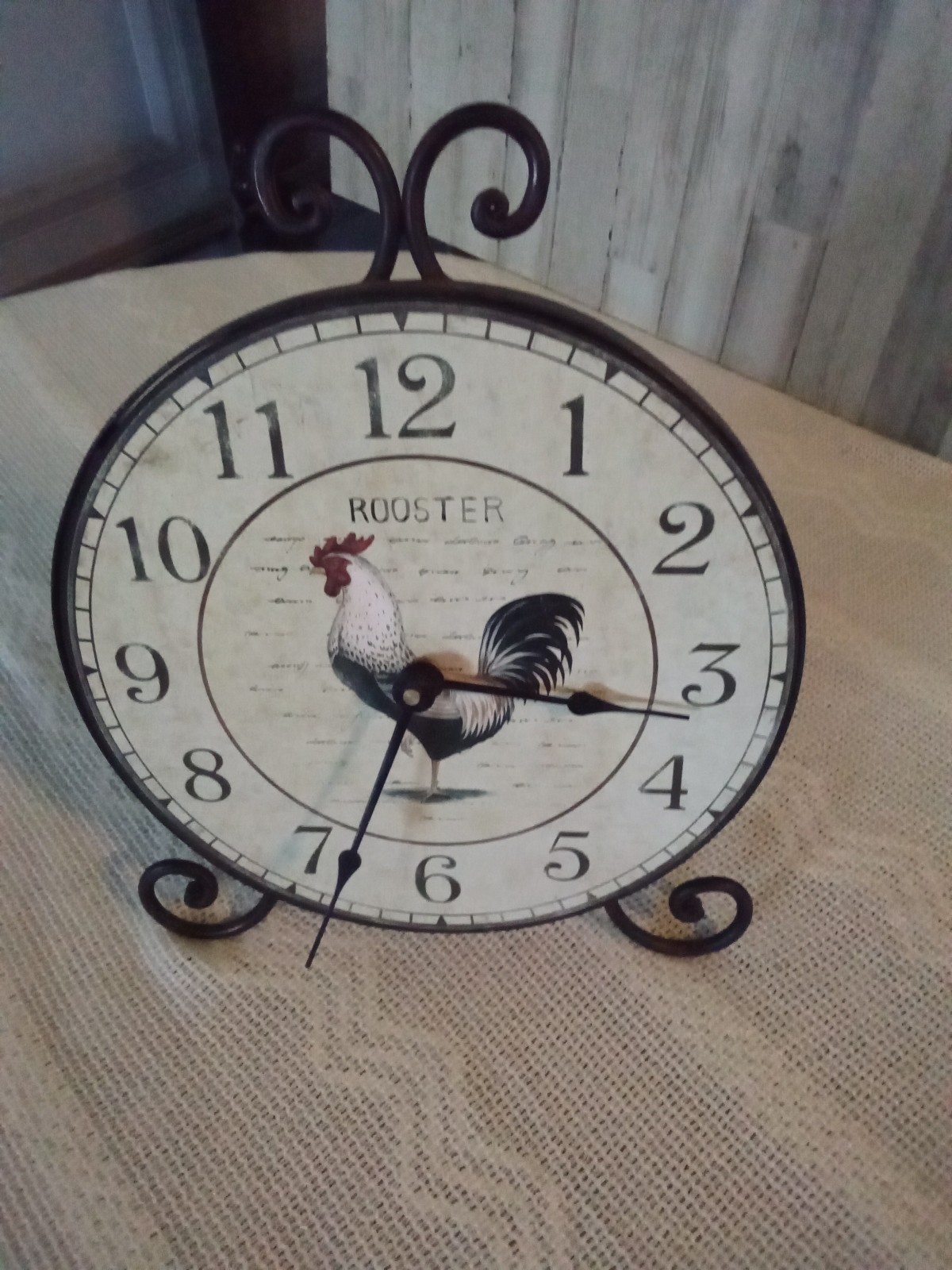 Rooster Clock