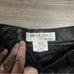 Vintage Tower Hill Collection Women Black Straight Leg 100% Leather Pants Size 8