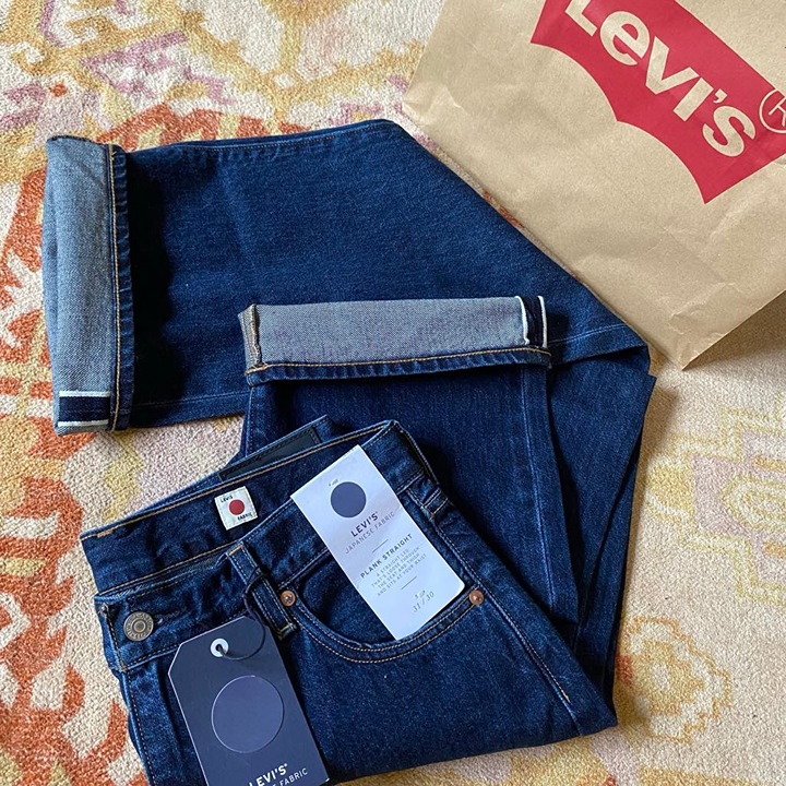 LEVI'S : Japanese Fabric Plank Straight Women's Jeans (Size: 31x30) NWT