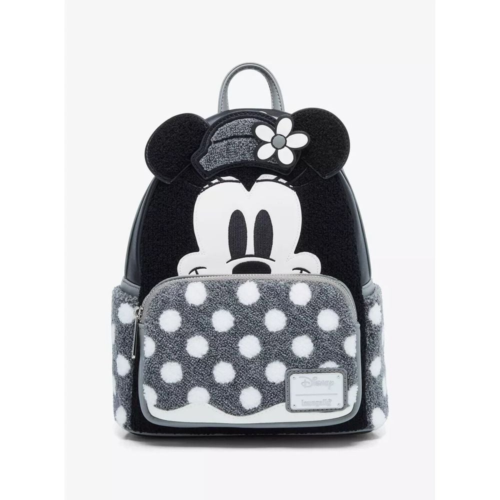 Loungefly Disney Steamboat Willie Minnie Mouse Figural Mini Backpack Exclusive