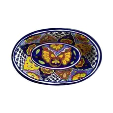 Gorgeous Talavera Mexican Serving Bowl