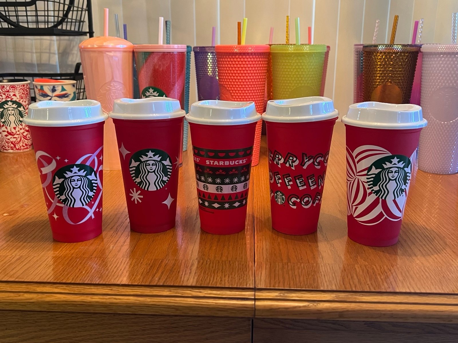Starbucks Christmas cups
