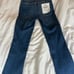 Zara mid rise cropped flare jeans