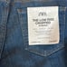 Zara mid rise cropped flare jeans