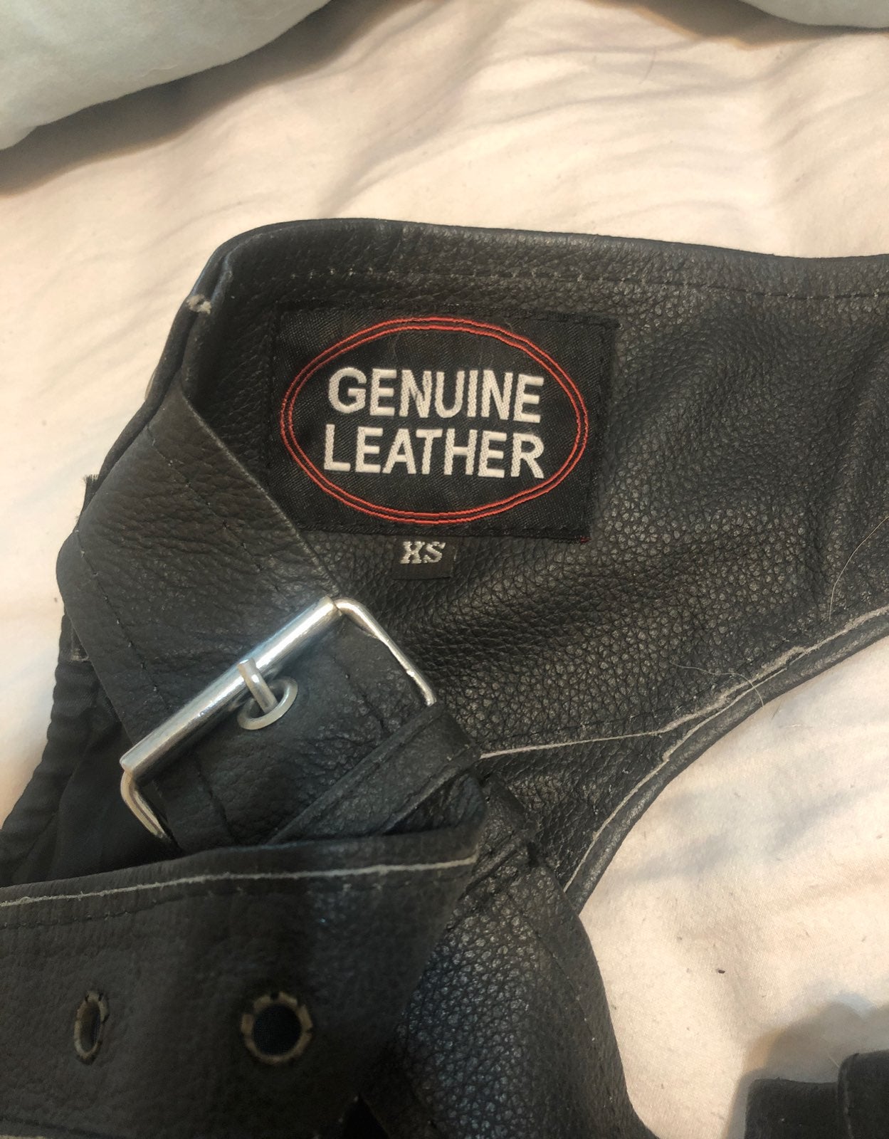 Leather chaps