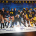 Michigan Wolverines 2004 Football Schedule -With 15 Players Autographs -Framed
