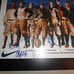 Michigan Wolverines 2004 Football Schedule -With 15 Players Autographs -Framed