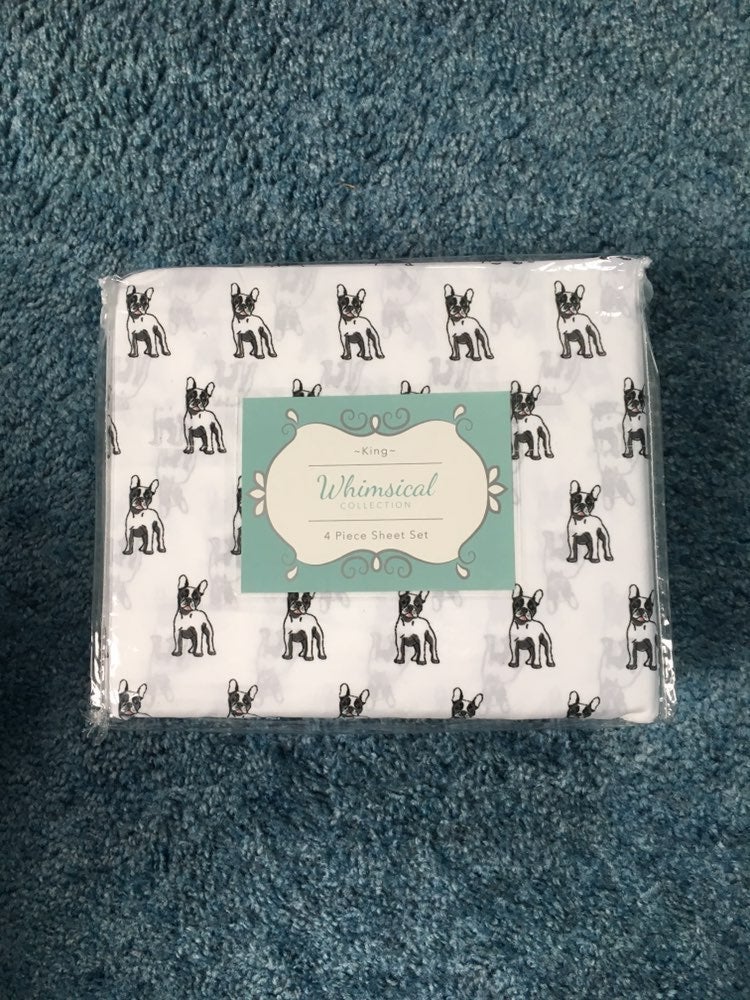 King 4 Piece Sheet Set