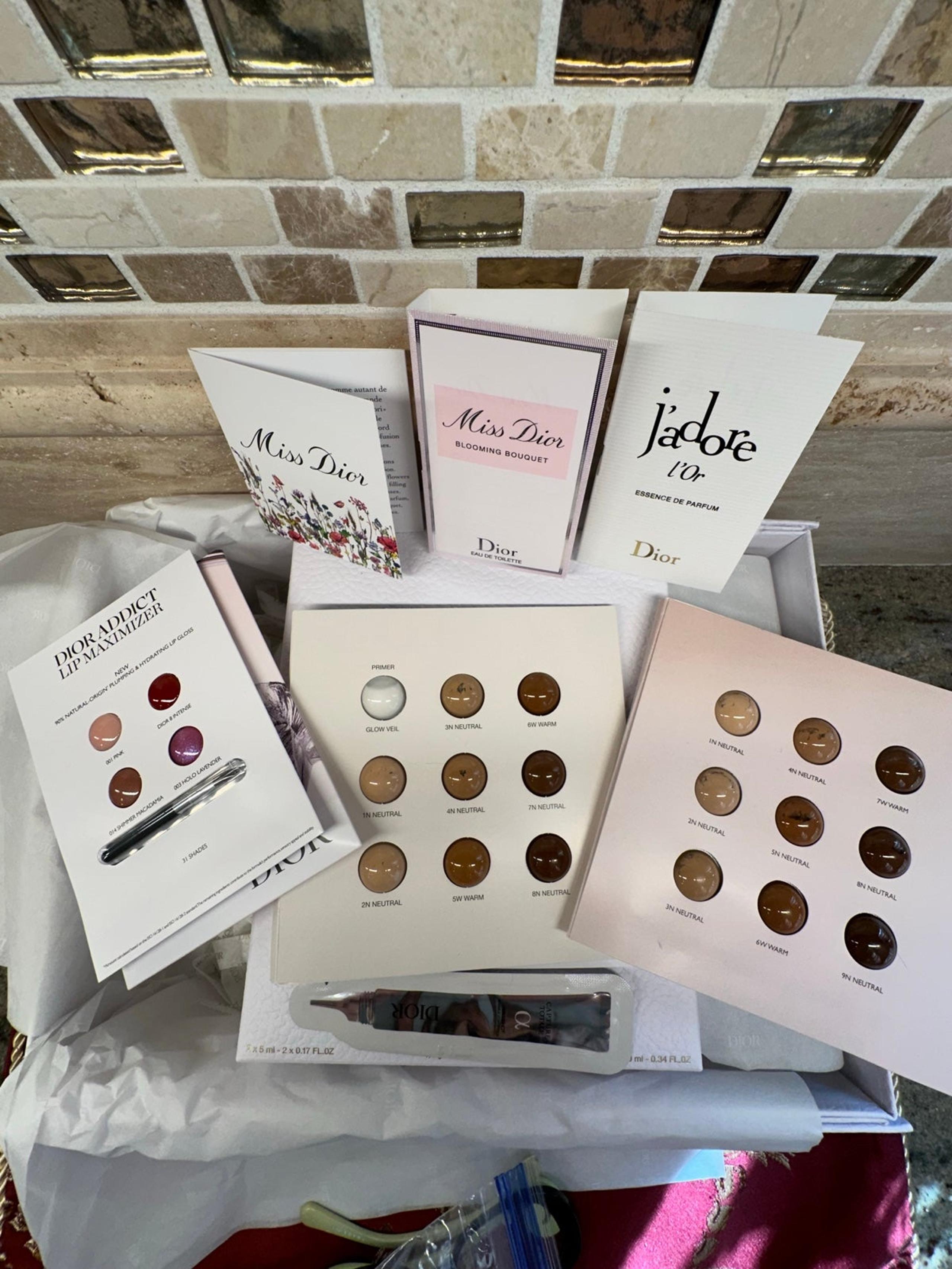 Dior makeup skincare and perfume set 8 pieces