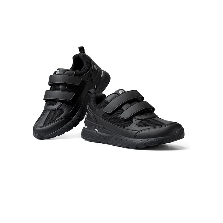 FitVille Extra Wide Walking Shoes for Men Wide Width, Hook and Loop Orthopedic S