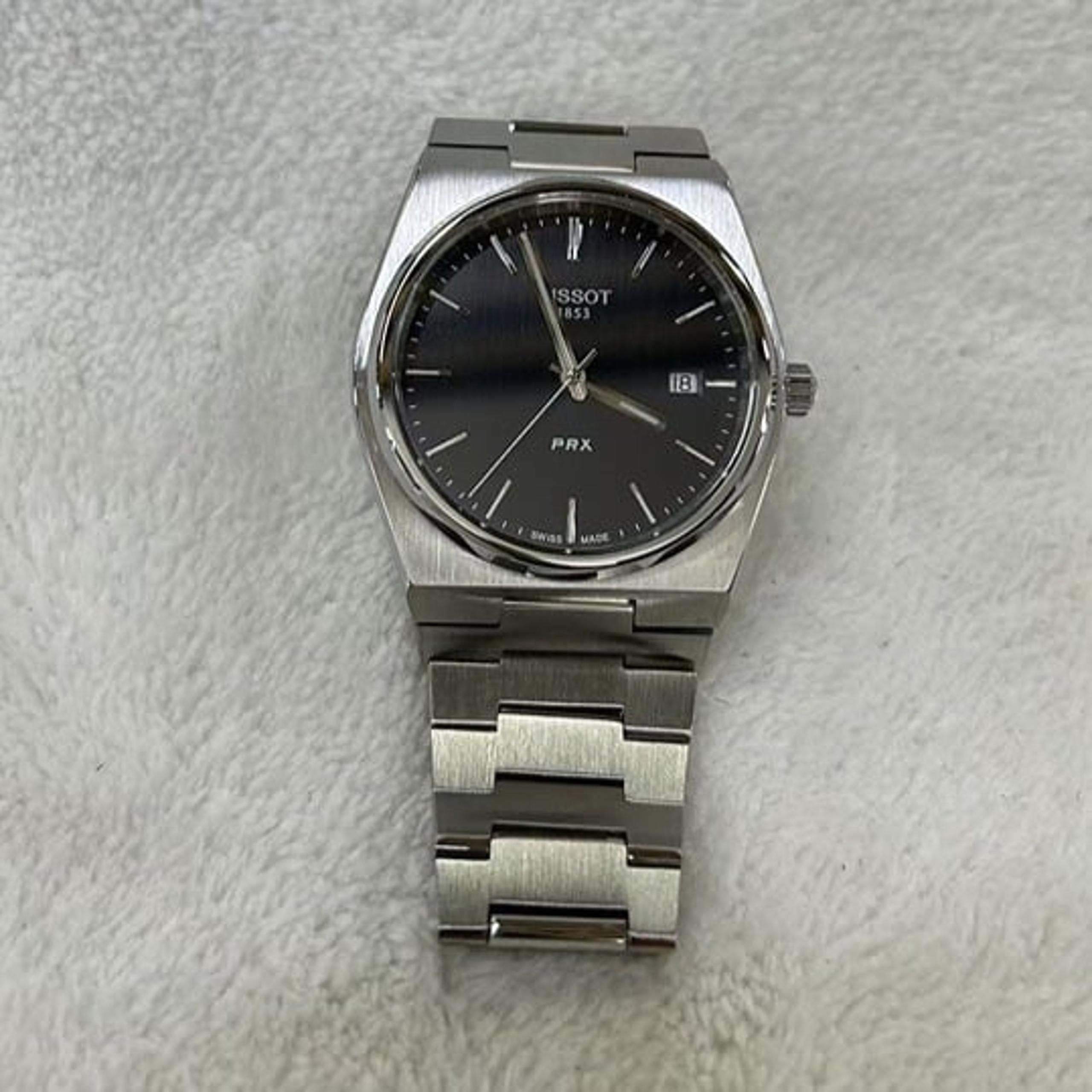 (Black dial) Men's Tissot PRX--40 mm Swiss Quartz Watch