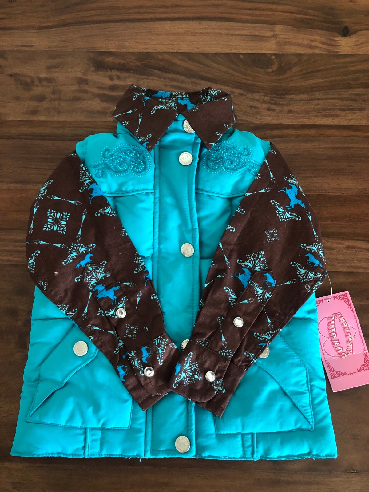 Soor Ploom 5Y Ivy blouse mini houndstooth VGUC Girls (4+)