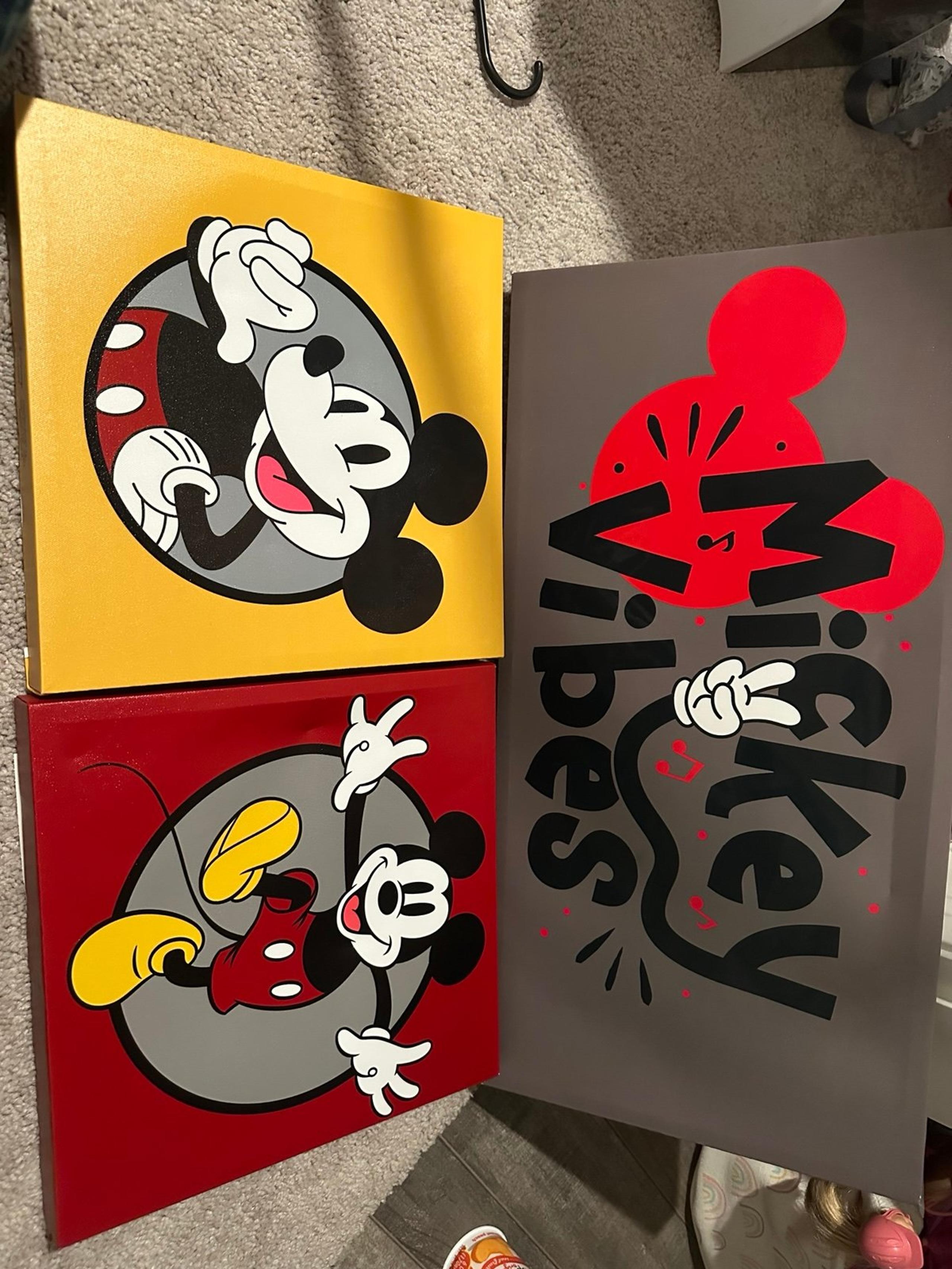 Mickey Mouse canvas