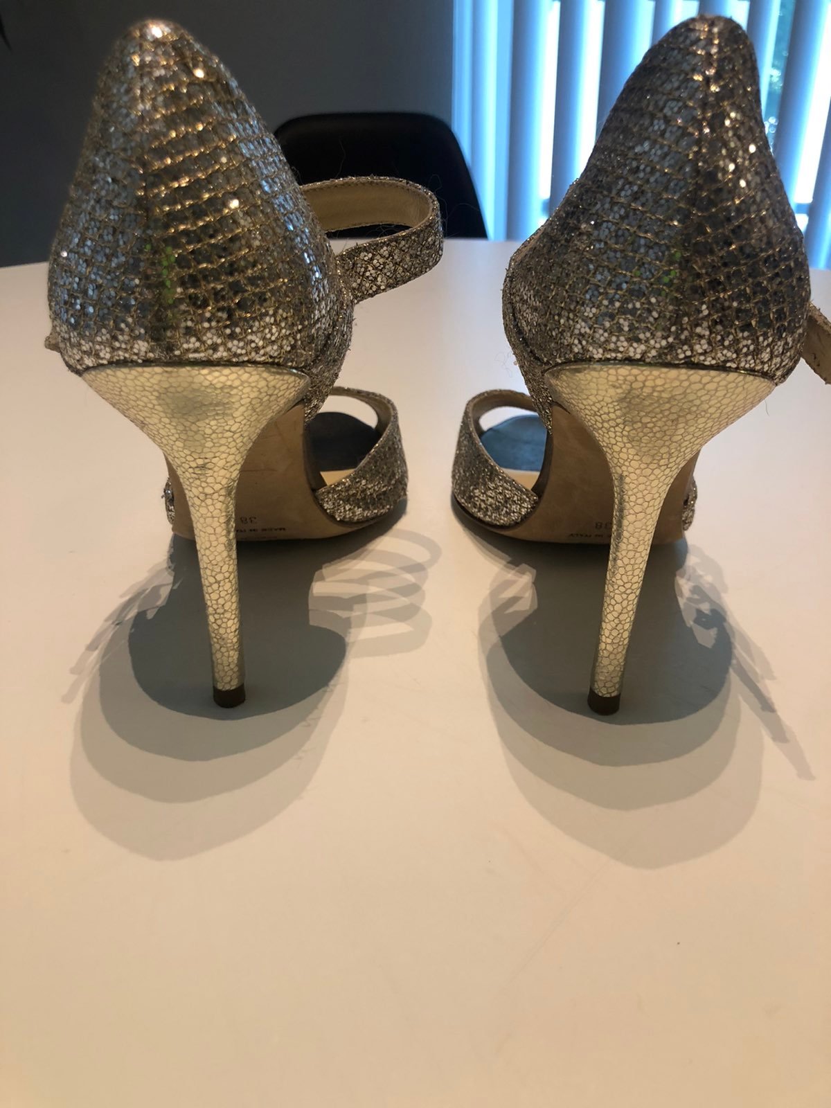 Jimmy Choo sparkly heels