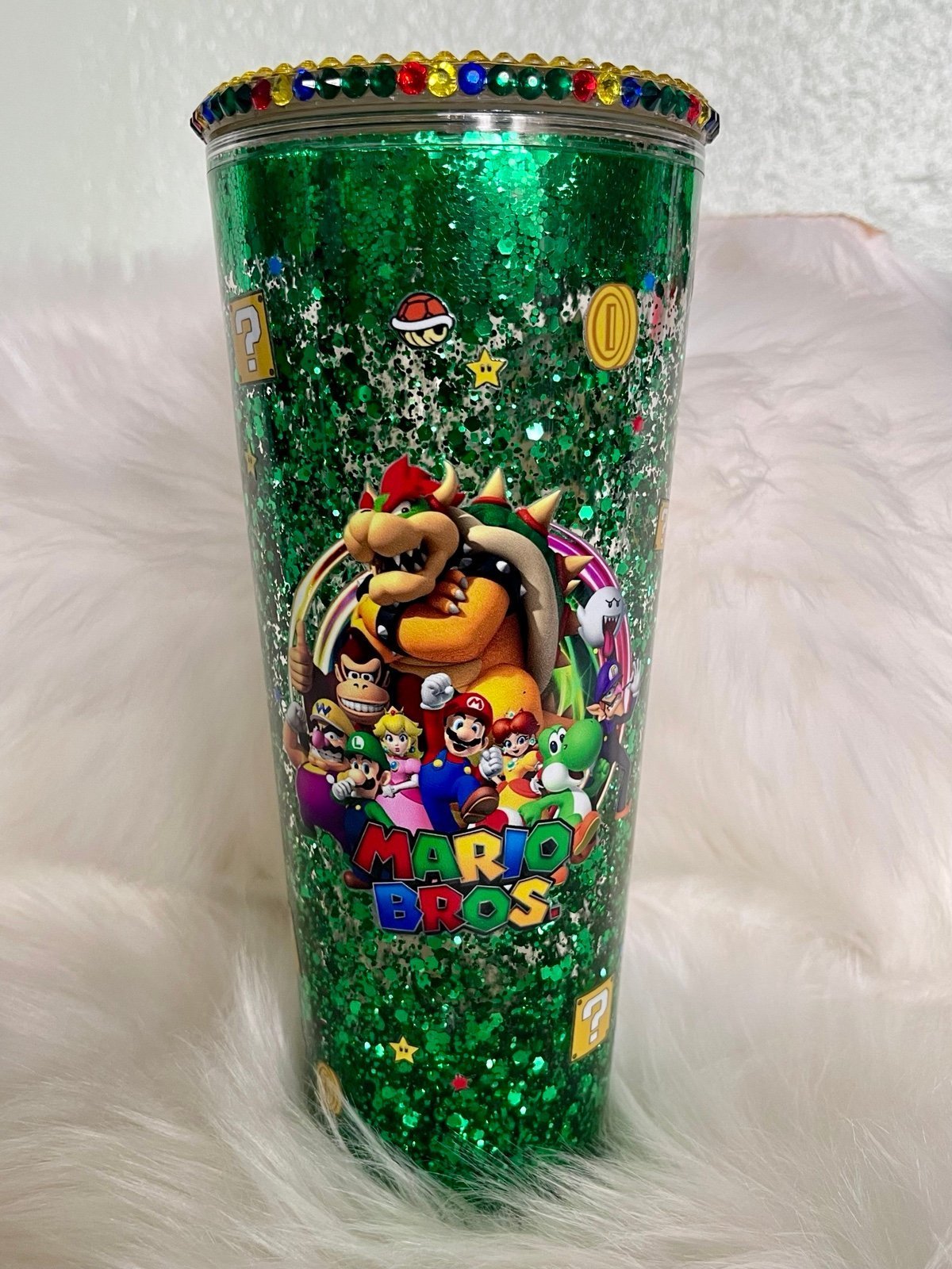 Snowglobe Tumbler Super Mario Bro