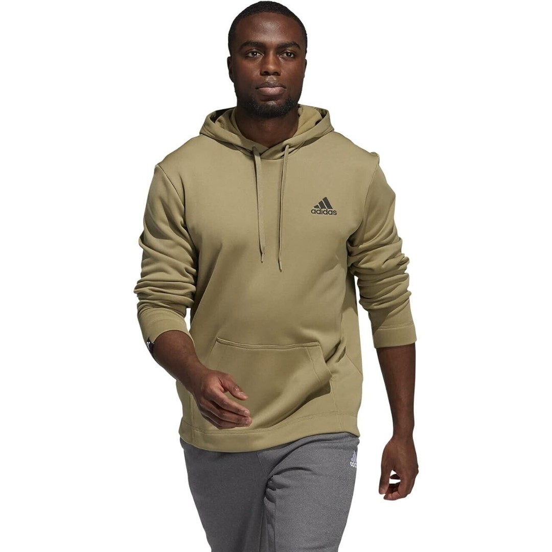Adidas Men's Game and Go Pullover Hoodie Orbit Green Size 2XL XXL GT0064 NWT