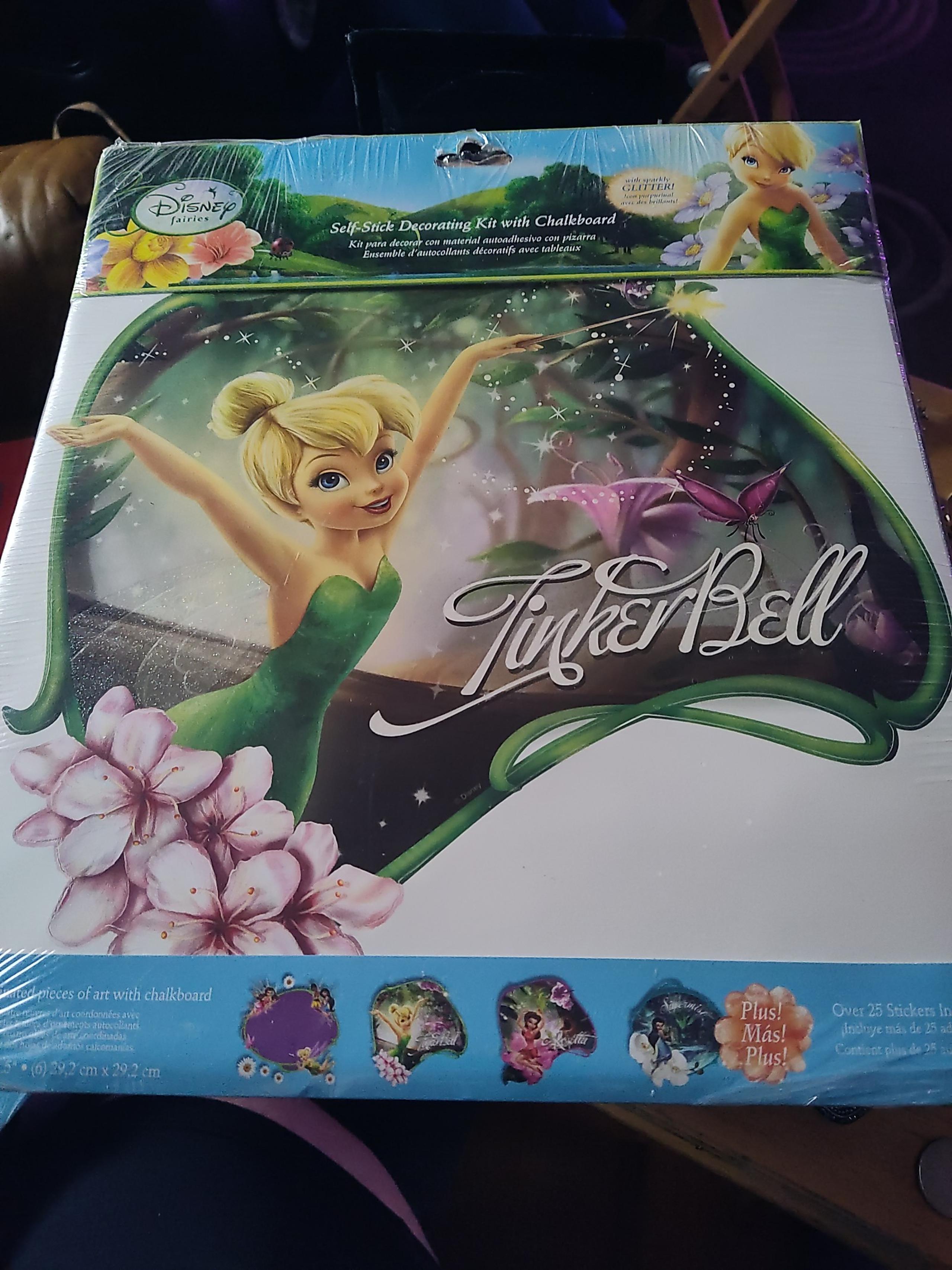 Disney Tinker Bell self stick decorating sticker set