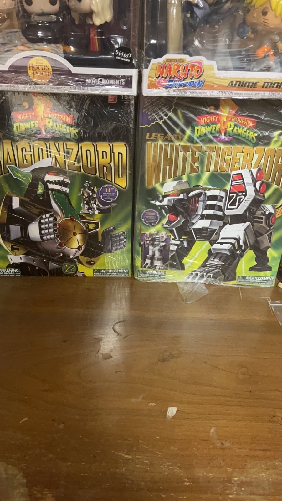 Dragon and tiger zords