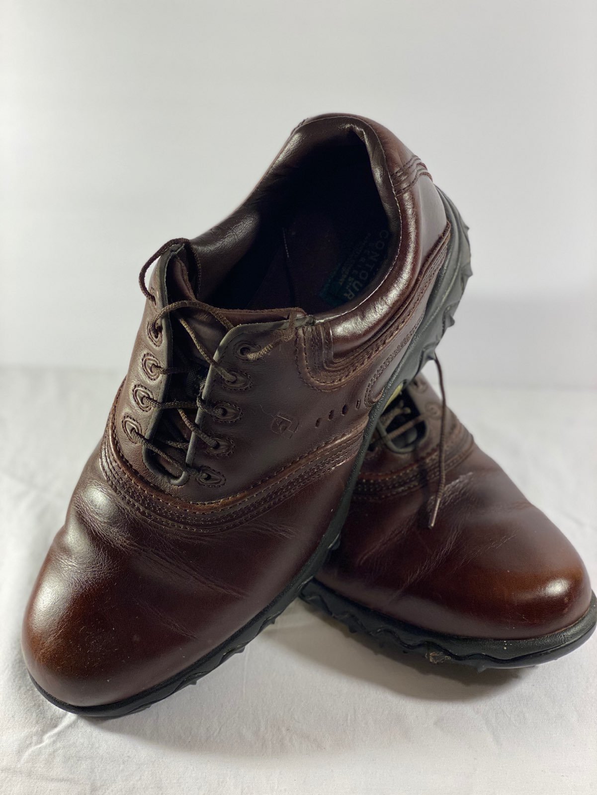 Footjoy Contour Series brown leather