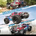 DEERC 1:10 Large Brushless RC Car, 11.1V 4X4 RTR High Speed Monster Truck