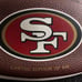 Football Wilson Official AutographeBall San Francisco 49ers #99 DeFOREST BUCKNER