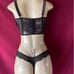Victoria Secret bustier & thong