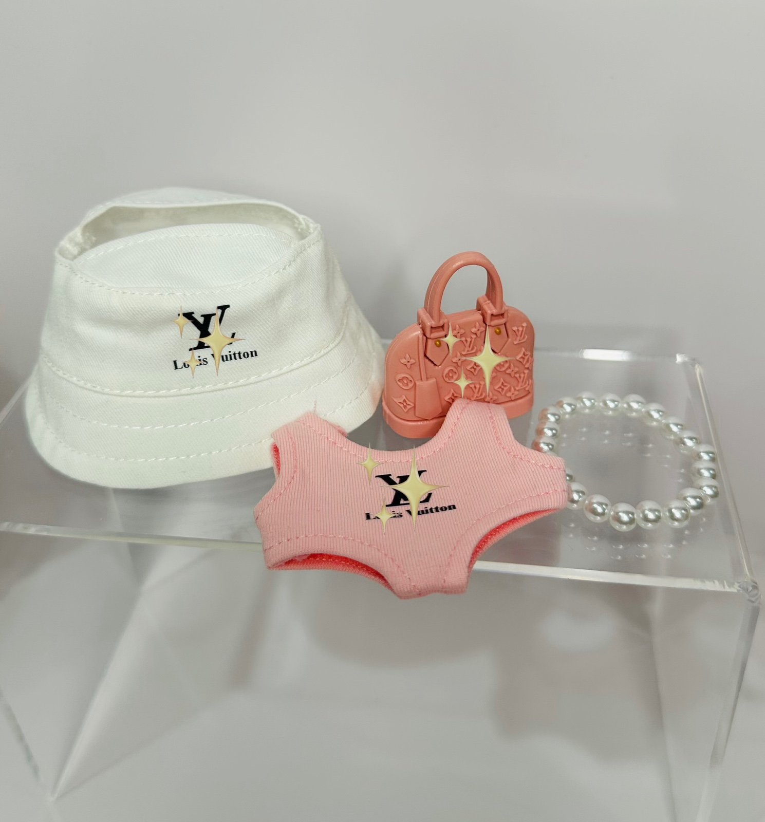Labubu Clothes 4 pc (swimsuit set)