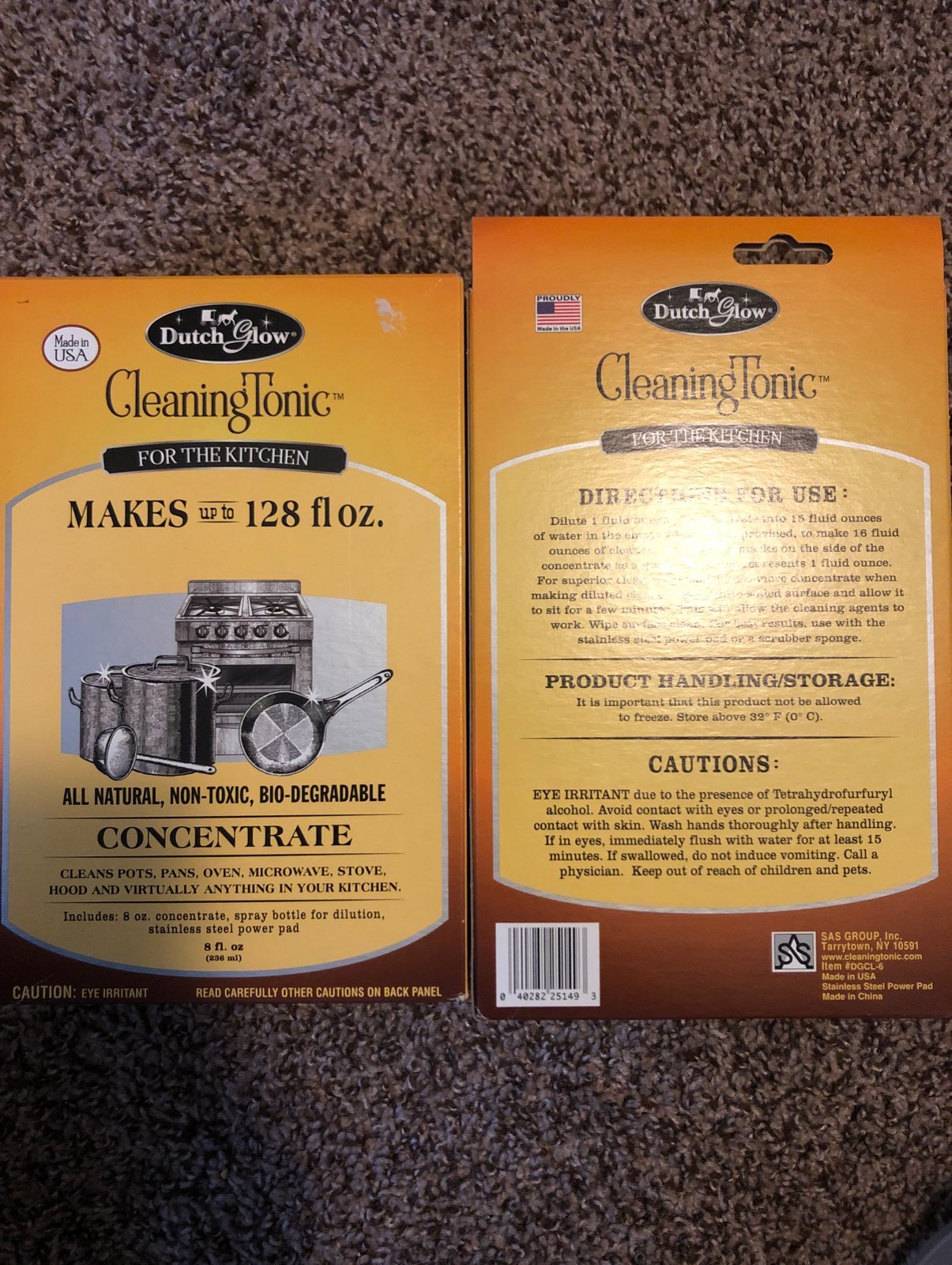 Lot of 2 dutch glow cleaning tonic