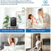 Elechomes Humidifiers Smart Bedroom Ultra-Quiet Warm and Cool Mist Humidifier