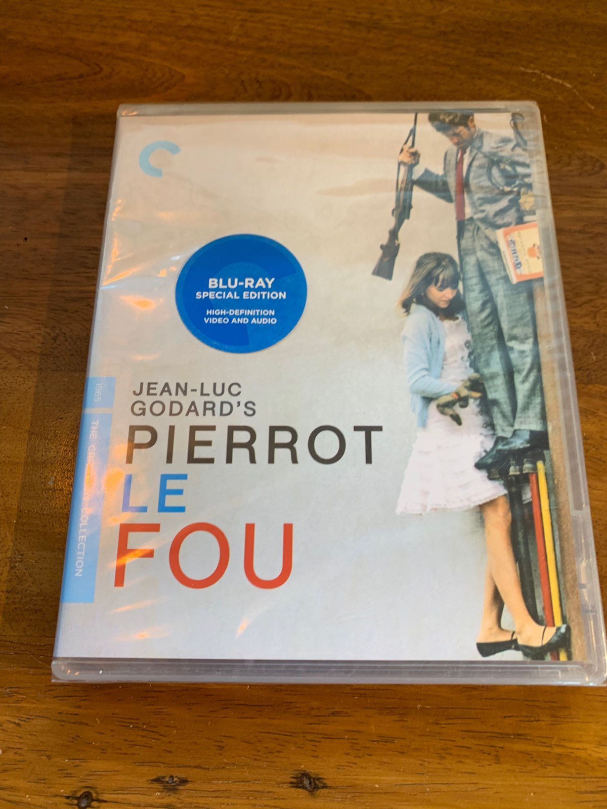 Pierrot Le Fou criterion collection blue