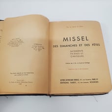 Missel Des Dimanches French 1948
