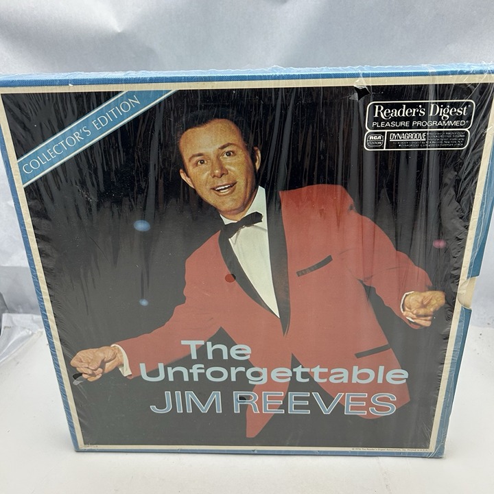 The Unforgettable Jim Reeves 6x Vinyl LP Box Set 1976 Gospel Country Hits