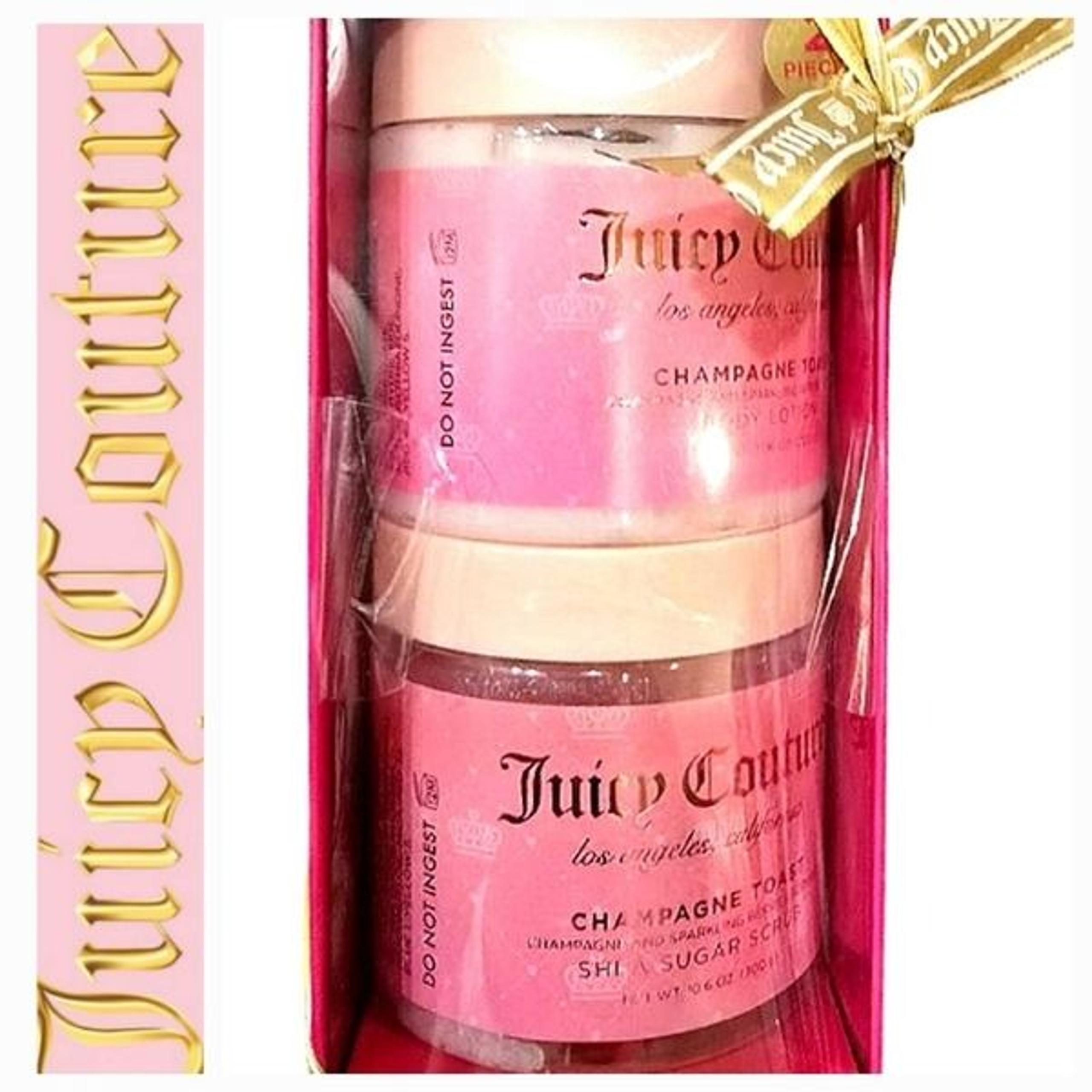 Juicy Couture 2-PC Champagne Toast Body Lotion & Scrub Set