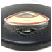 VTG Sears Bathroom Weight Scale Round MCM Atomic Black Gold Speckle 1950s USA