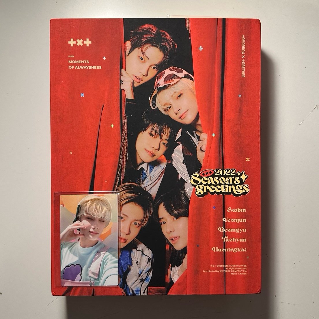 大学生 割引 txt seasons greetings 2022 K-POP・アジア