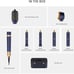 6 in 1 Multifunctional Hair Styler Set - Auto-Wrap Curling Iron, Hot Air Brush,