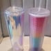 Starbucks Rainbow Iridescent Tumbler Set