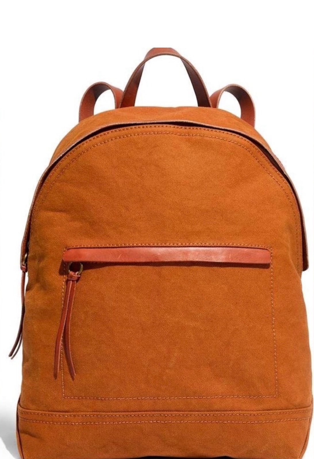 Madewell backpack canvas 2025