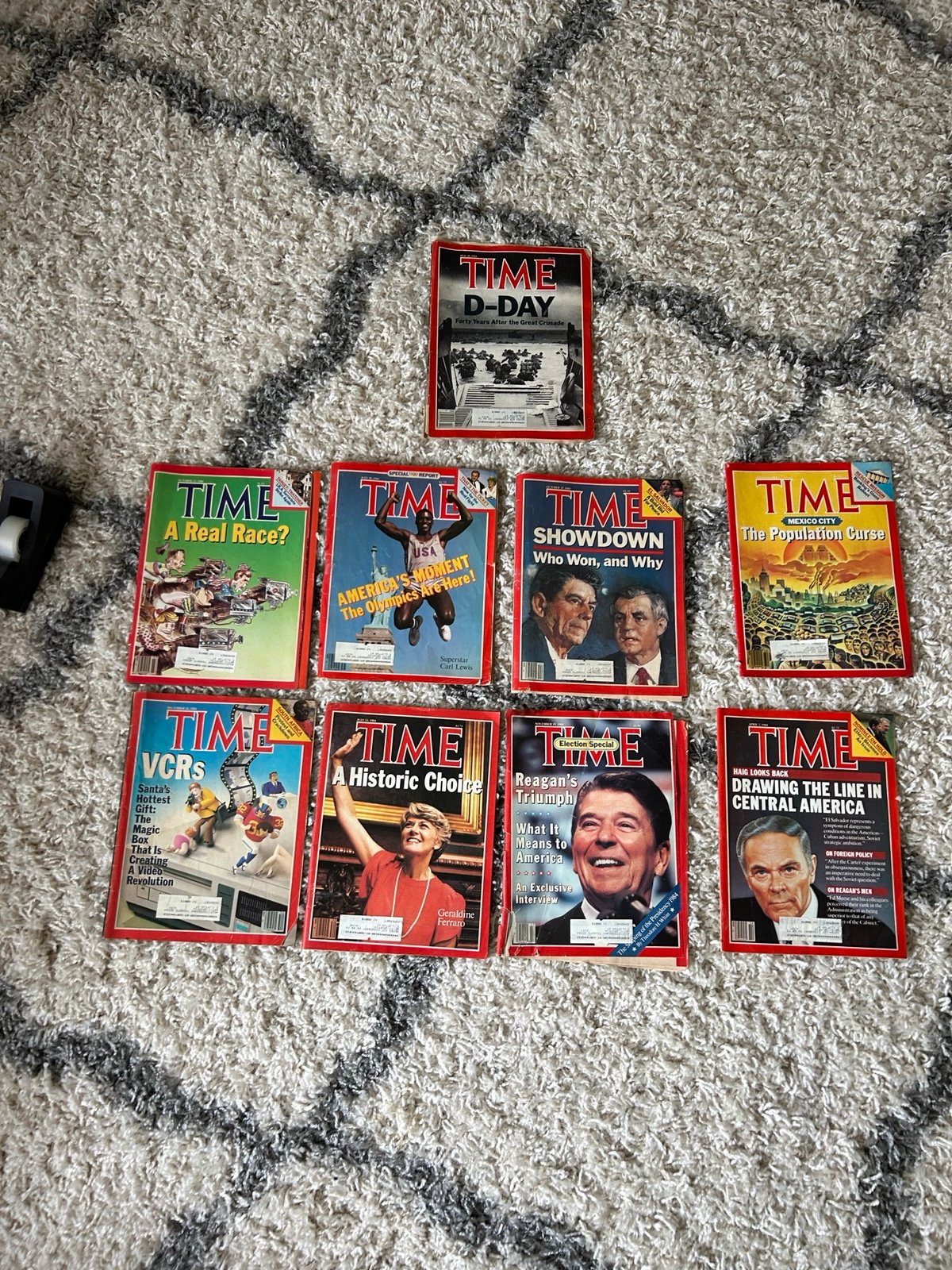 1984 Time Magazines