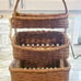 Handmade Iowa Marion Zierath Giraffe handwoven Basket