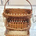 Handmade Iowa Marion Zierath Giraffe handwoven Basket