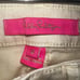 Lily Pulitzer Women’s Pale Yellow Low Rise Raw Hem Jeans Sz 0